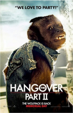 hangover 2 monkey. sequel “The Hangover 2″ to