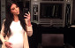 Kim K pregnant selfie